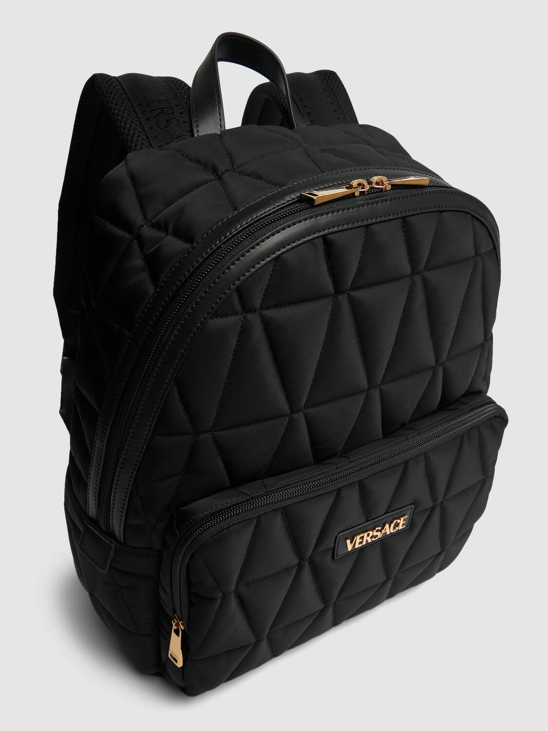 VERSACE Logo Nylon Backpack Versace