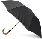 Paul Smith Black Signature Stripe Border Umbrella