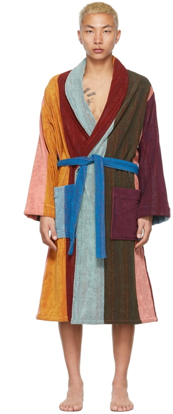 Photo: Paul Smith Multicolor Artist Stripe Robe