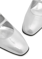 Carel Kina 40 Metallic Leather Mary Jane Pumps