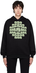 BARRAGÁN Black Fish Eye Hoodie