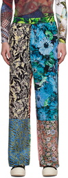 Marine Serre Multicolor Regenerated Silk Lounge Pants