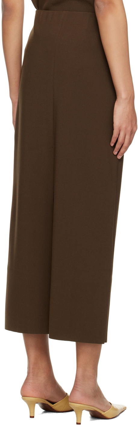 Birrot SSENSE Exclusive Brown H Maxi Skirt