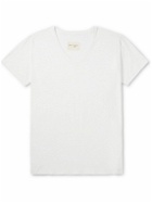 Greg Lauren - Cotton-Jersey T-Shirt - White