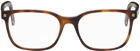 ZEGNA Tortoiseshell Square Glasses