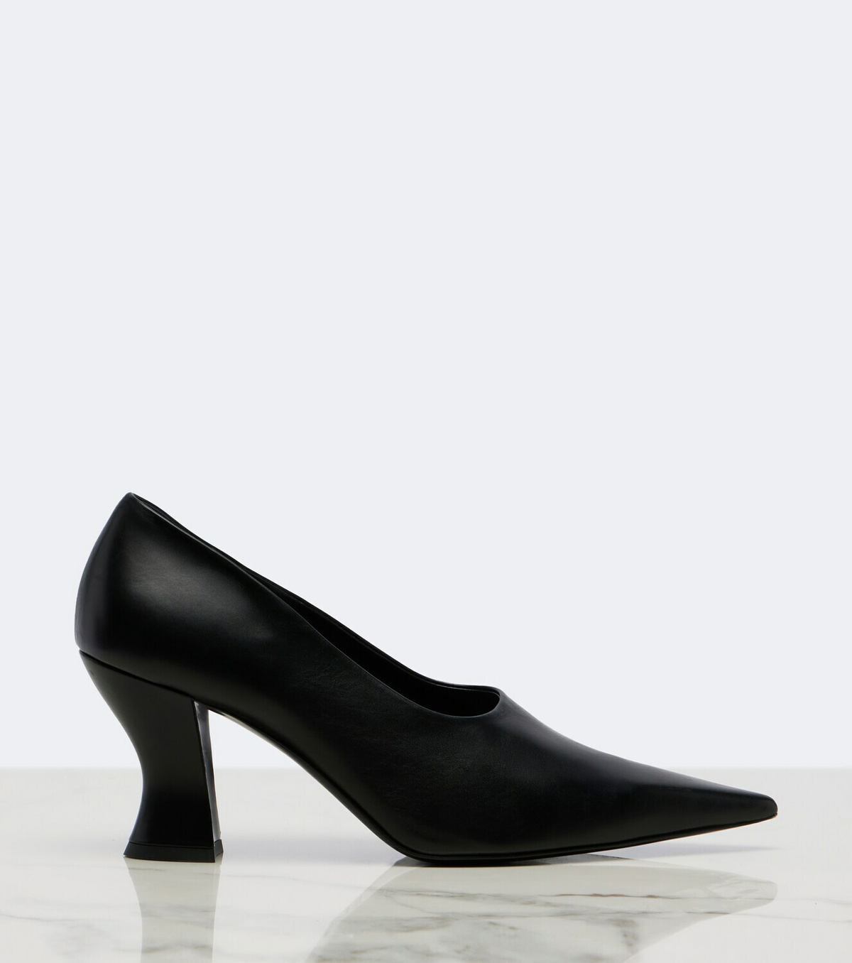 Khaite Colleen leather pumps