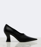 Khaite Colleen leather pumps