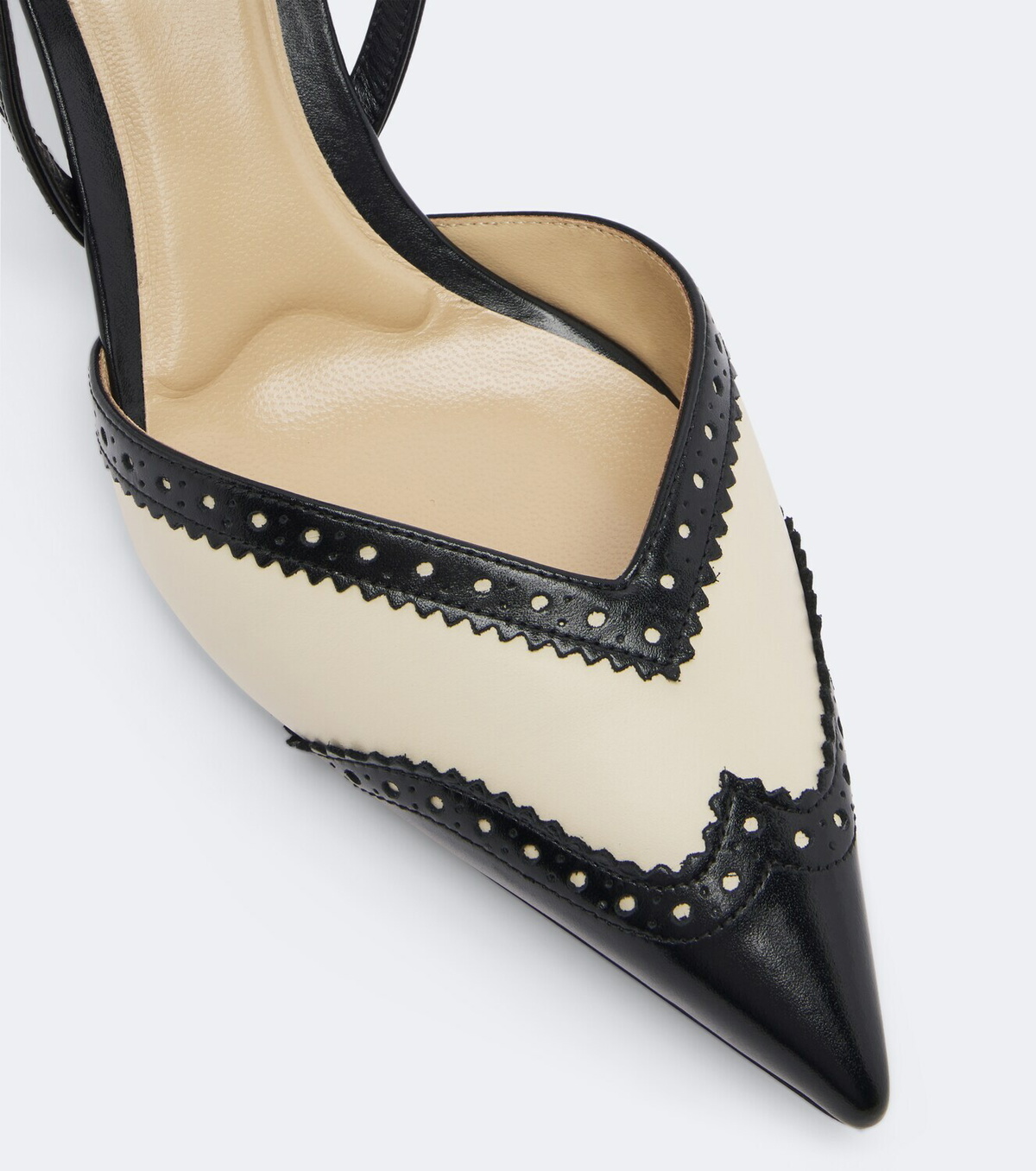 Fendi Colibrì leather slingback pumps
