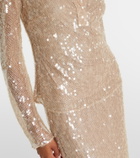 Veronica Beard Meryl sequined blouse