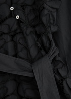 Forte_forte Broderie-anglaise Cotton-poplin Jacket Black