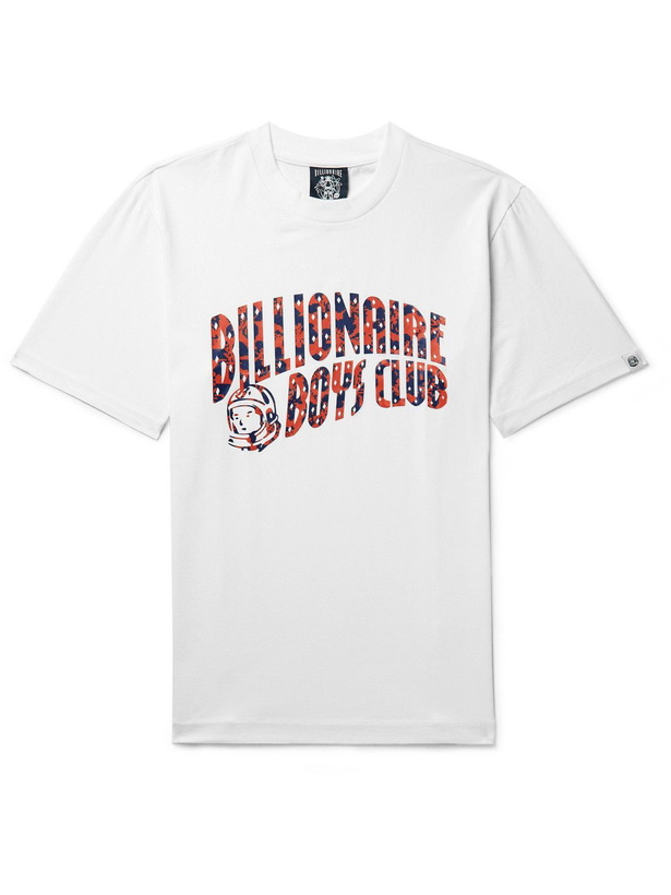 Photo: Billionaire Boys Club - Logo-Print Cotton-Jersey T-Shirt - White