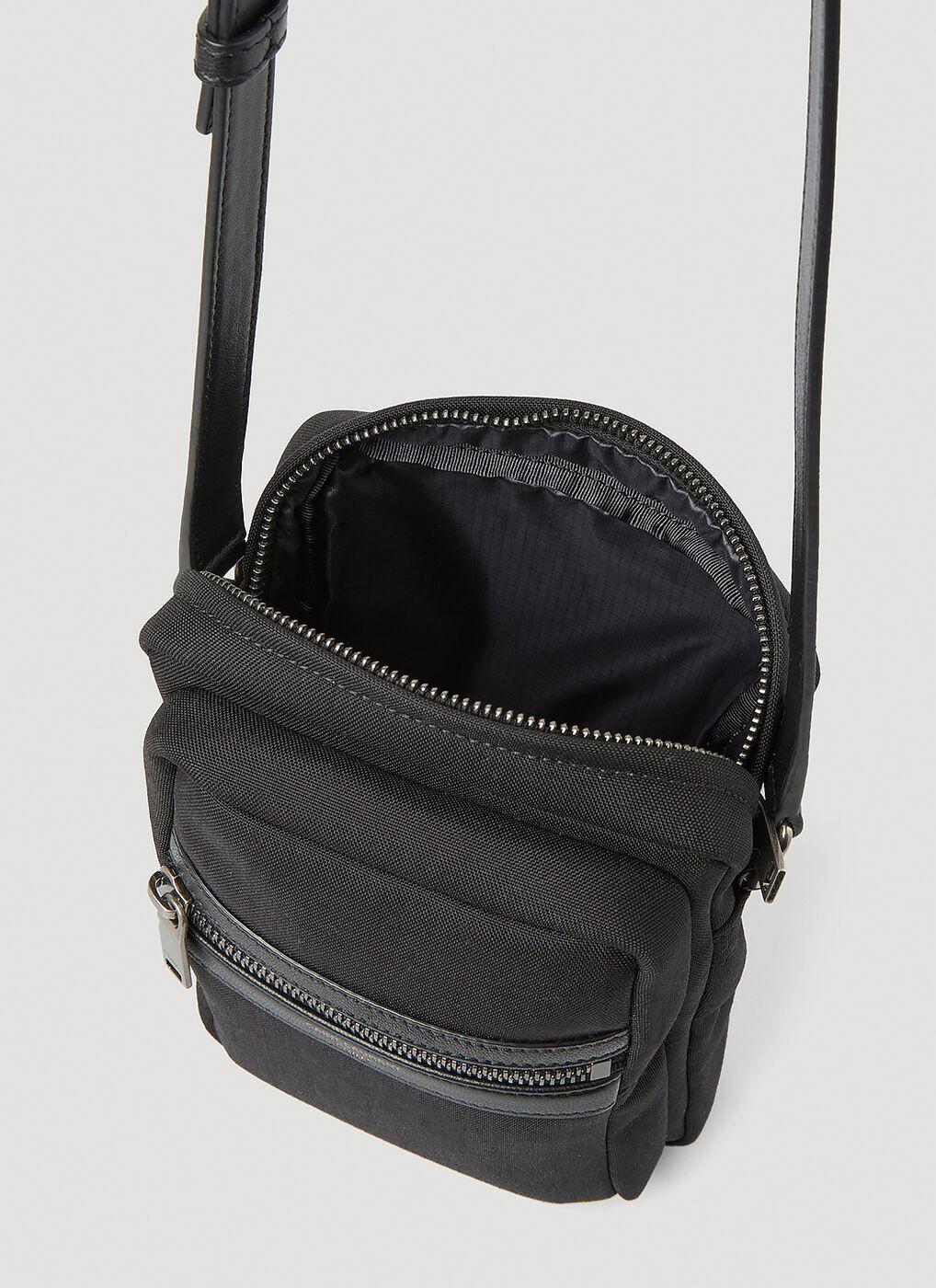 Saint Laurent Sid Pouch Crossbody Bag in Black for Men