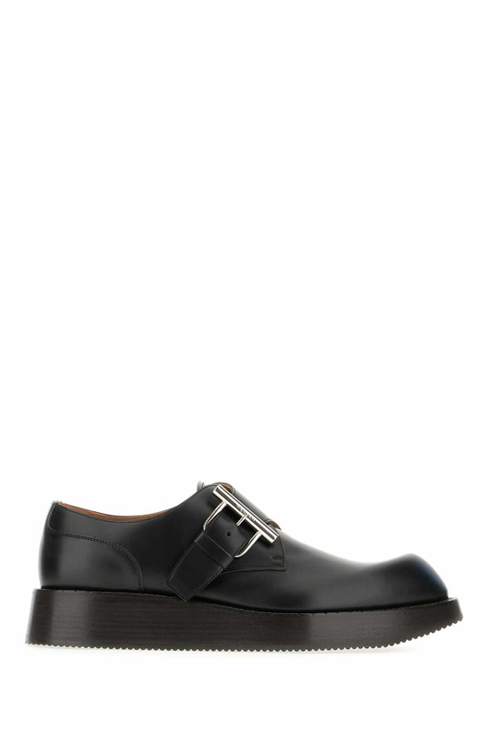 Alexander McQueen Embossed Leather Loafers Alexander McQueen display picture 2