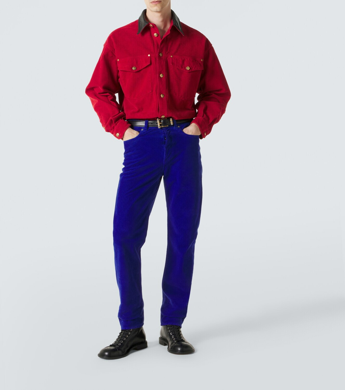 Versace Denim overshirt