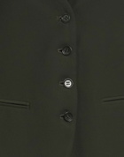 P. a.r. o.s. h. Womens Tailored Vest Dark in Green