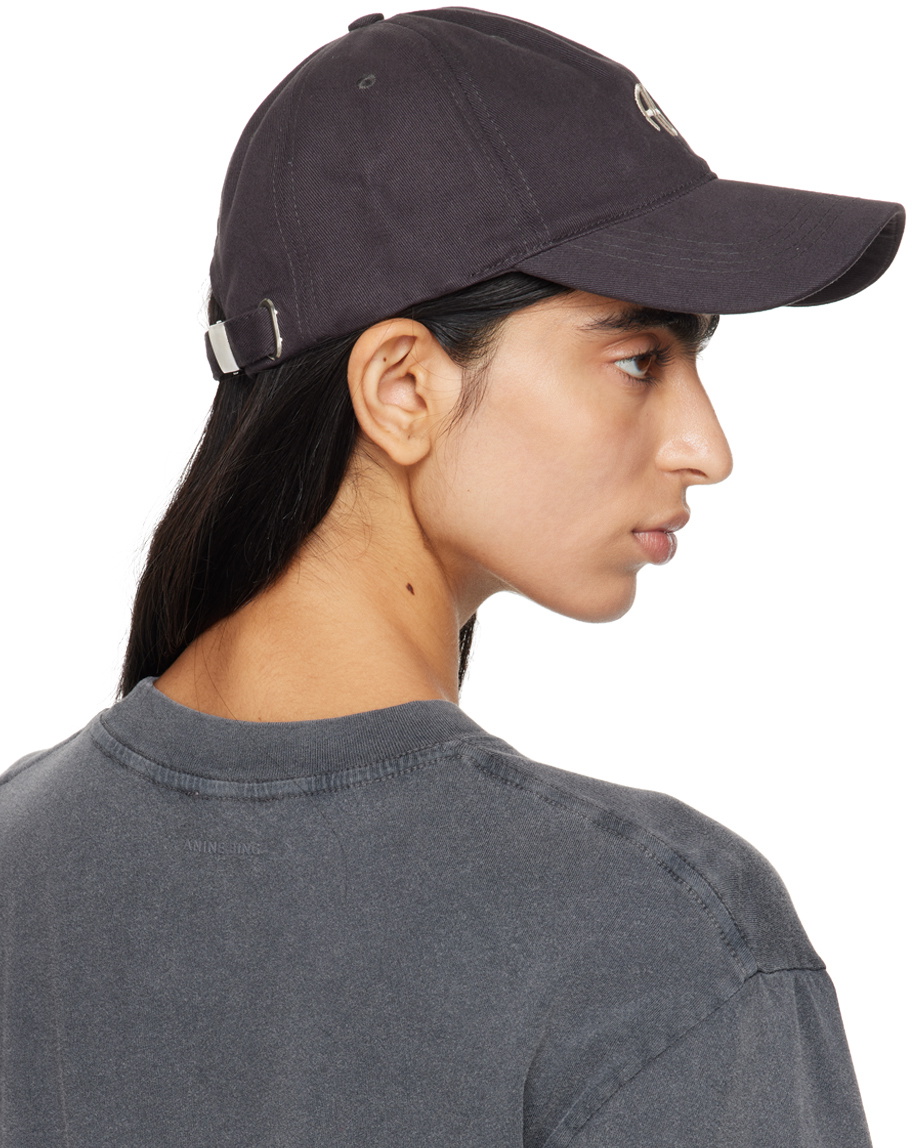 ANINE BING Black Jeremy Baseball Cap ANINE BING