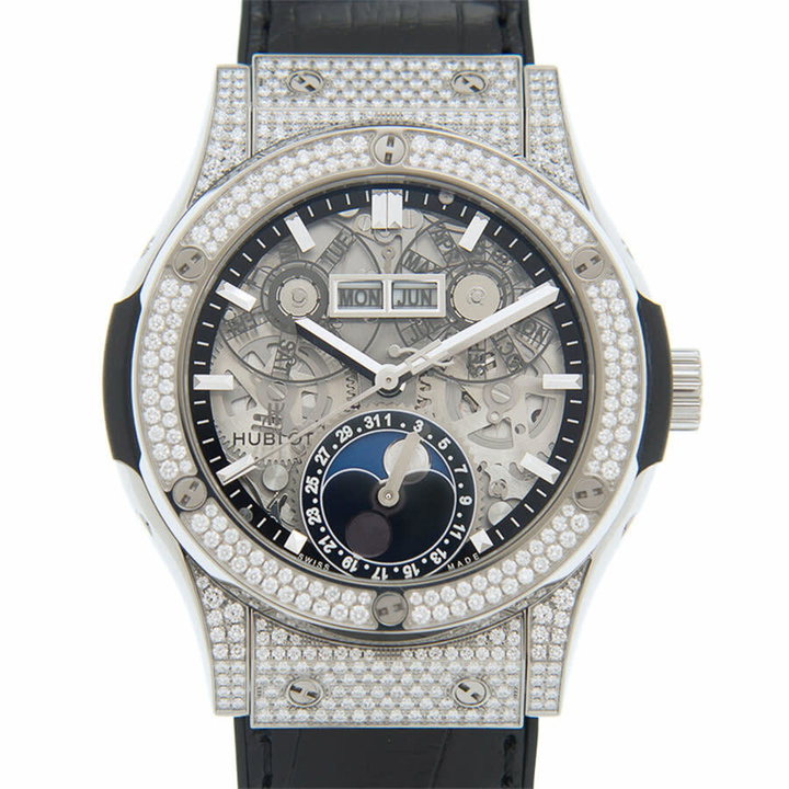 Photo: Hublot Classic Fusion Aerofusion Automatic Diamond Mens Watch 547.NX.0170.LR.1704