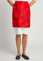 Wales Bonner Triumph Floral-print Layered Satin Skirt Multicoloured 1