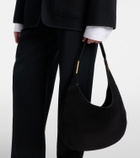 Savette Florence Large suede shoulder bag