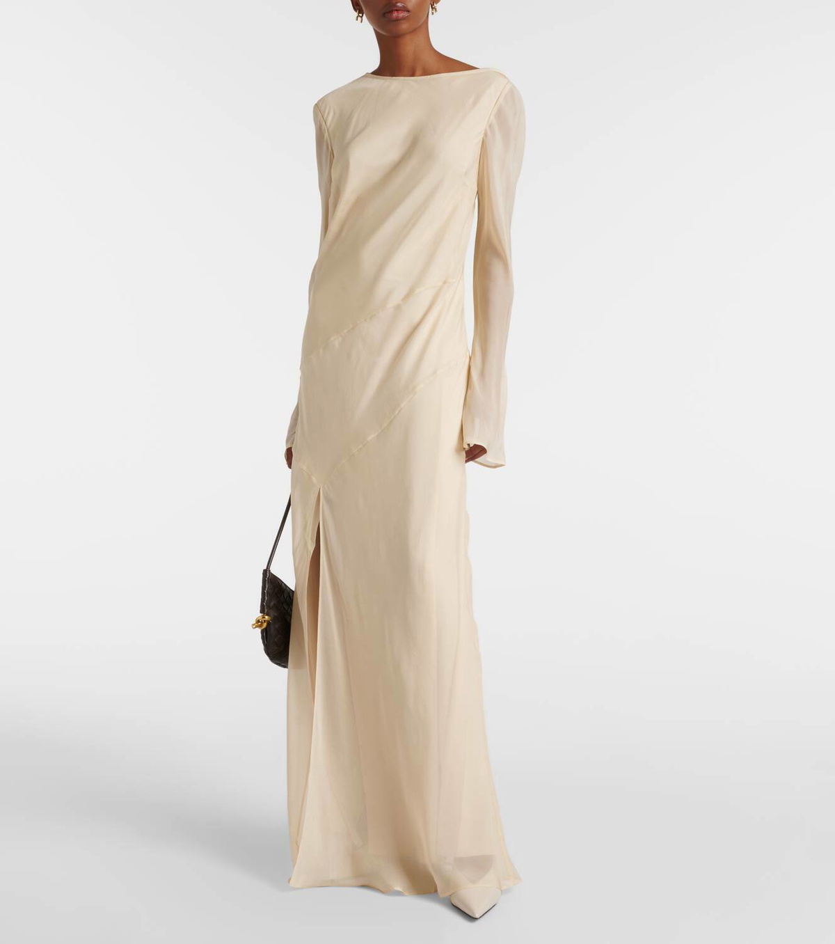 white christmas dresses Strobe Gown | Butter Yellow