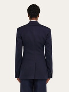 Ferragamo Mens Double breasted blazer in Blue