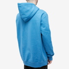 Lanvin Men's Embroidered Popover Hoodie in Neptune Blue