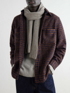Johnstons of Elgin - Ribbed Cashmere Scarf