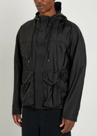 Ten C Skye Panelled Shell Jacket Black