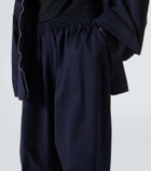 Balenciaga Cotton wide-leg pants