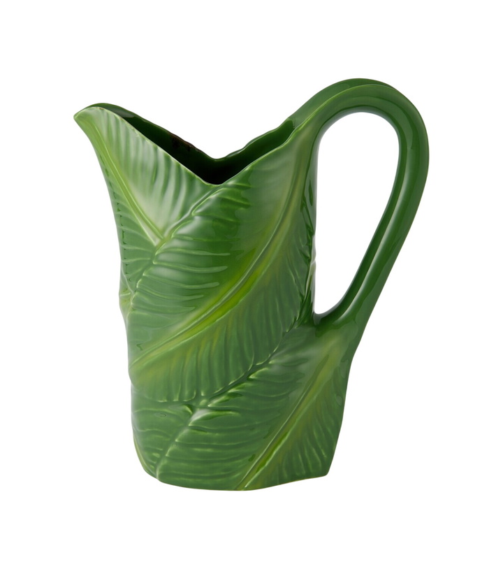 Photo: Bordallo Pinheiro Banana Da Madeira ceramic pitcher