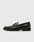 Duke & Dexter WILDE BOMBAY RATTAN LOAFER Black Mens Casual Shoe