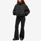 Daily Paper Women's Relaxed Short Puffer Jacket in Black