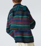 Bode Riverbank striped crochet tote bag