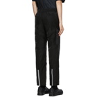 C2H4 Black Vanward Layered Lounge Pants