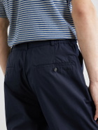 A.P.C. - Dylan Straight-Leg Cotton-Poplin Trousers - Blue