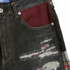 Junya Watanabe MAN Men's Selvedge Patchwork Jeans in Blue