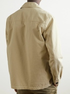 Mr P. - Garment-Dyed Cotton Overshirt - Neutrals