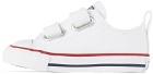 Converse Baby White Easy-On Chuck Taylor All Star Sneakers