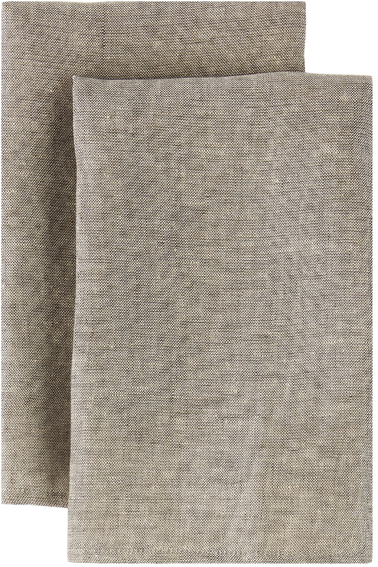 Photo: R+D.LAB Brown Hopsack Linen Napkin Set