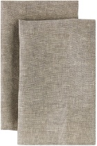 R+D.LAB Brown Hopsack Linen Napkin Set