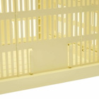 HAY Cube Recycled Colour Crate in Light Yellow 