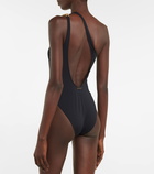 Stella McCartney - Chain-link asymmetric swimsuit