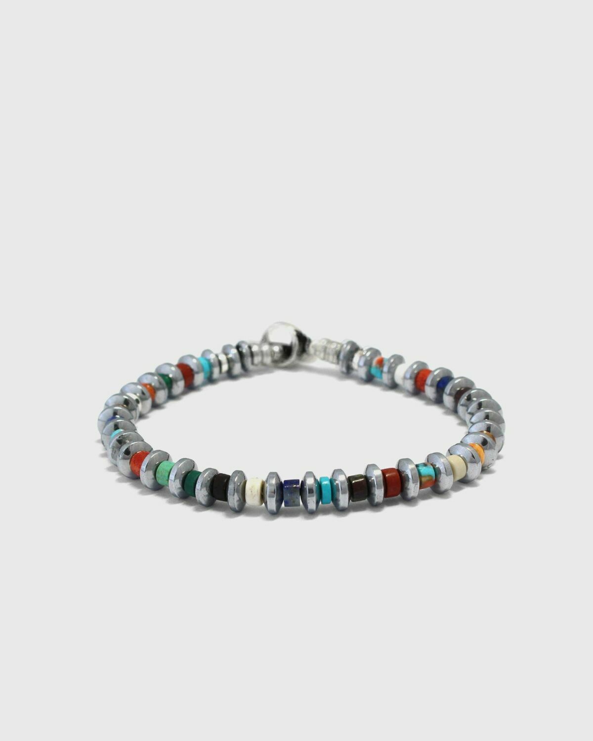 MIKIA Hematite roundel Multi-color Mens Jewellery