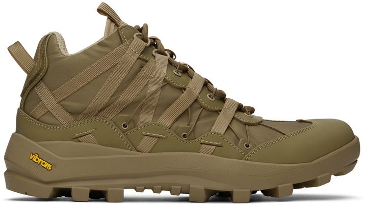 Photo: Snow Peak Khaki Mountain Trek Sneakers