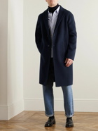 Mr P. - Double-Faced Virgin Wool and Cashmere-Blend Coat - Blue