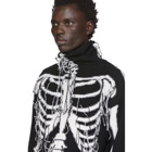 Loewe Black and White William De Morgan Skeleton Turtleneck