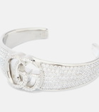 Gucci GG Marmont embellished cuff bracelet