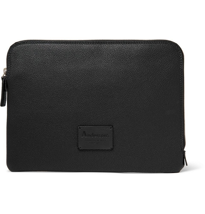 Photo: Anderson's - Full-Grain Leather iPad Case - Men - Black