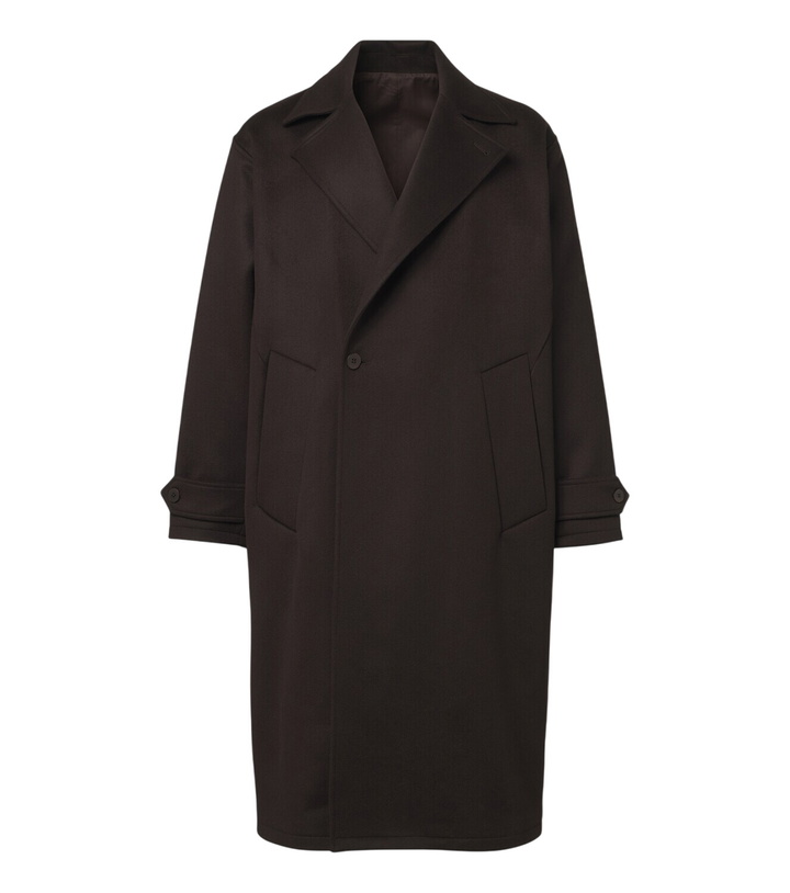 Photo: Stòffa Double-breasted cashmere coat