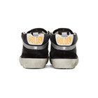 Golden Goose Black Nubuck Mid Star Sneakers